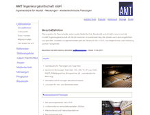 Tablet Screenshot of amt-ig.de